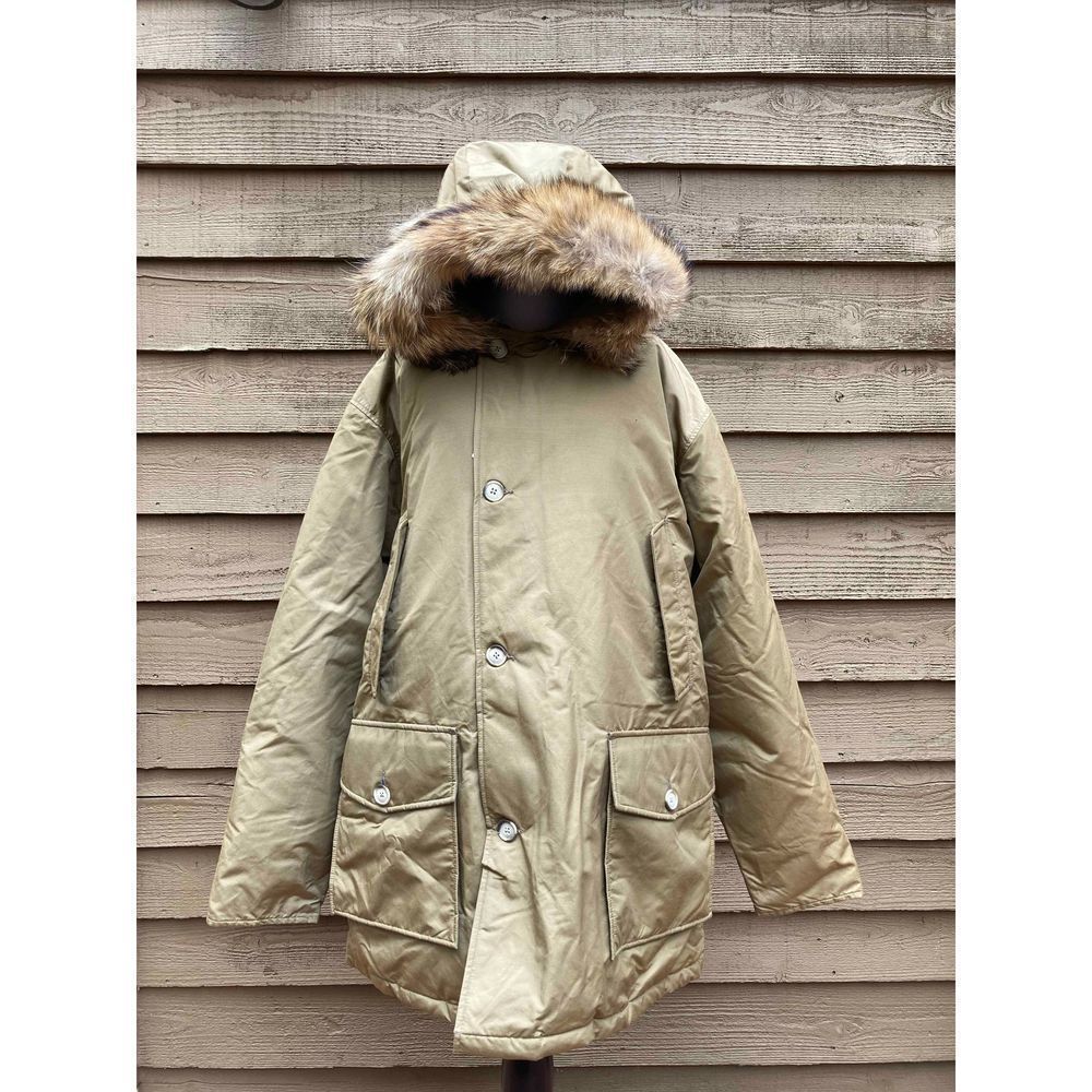 Woolrich John Rich Mens Arctic Tan Parka jacket XL NWT